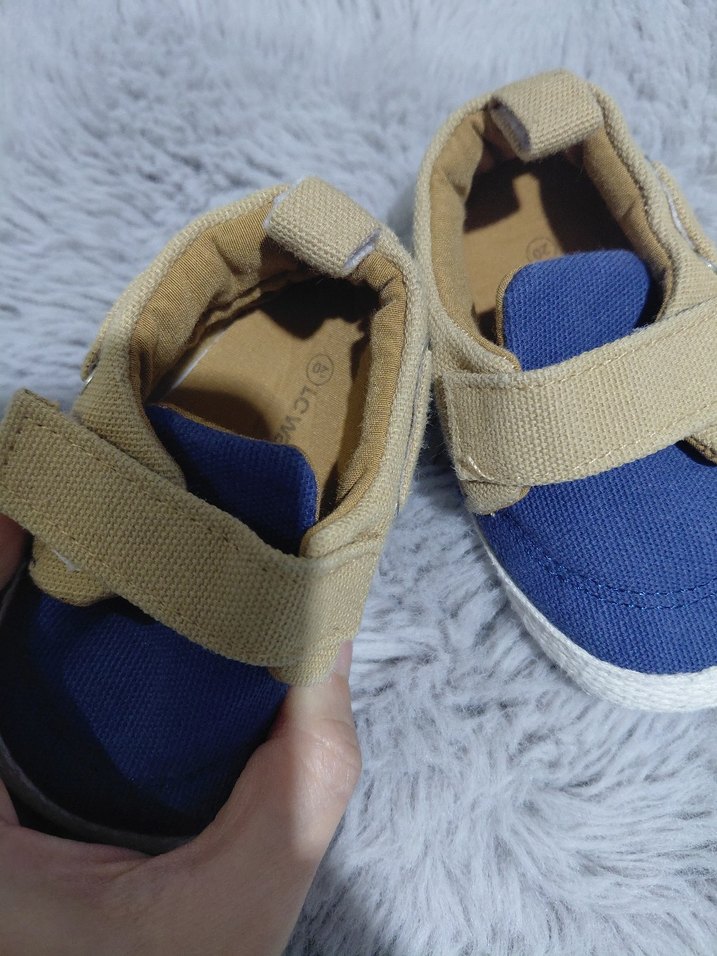 Mavi Erkek Bebek İlk Adım Ayakkabısı - Görsel 2