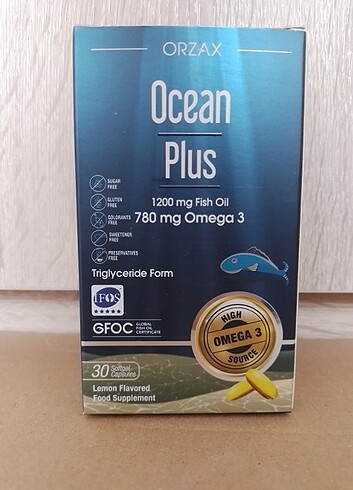  Ocean balık yağı 60 kapsül sıfır 