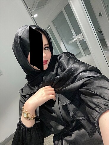 0 saf ipek bvlgari şal