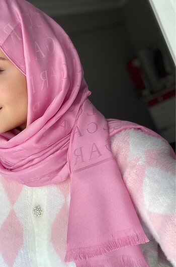 Bvlgari Pembe Şal