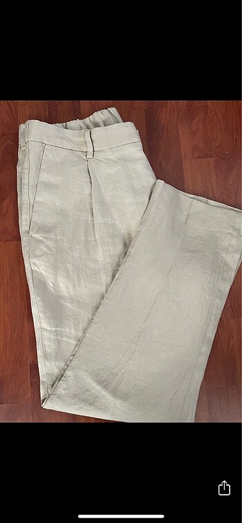 Massimo Dutti erkek keten pnt