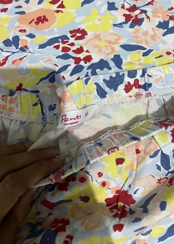 Penti Pastel Renkli Çiçekli Pijama Takımı