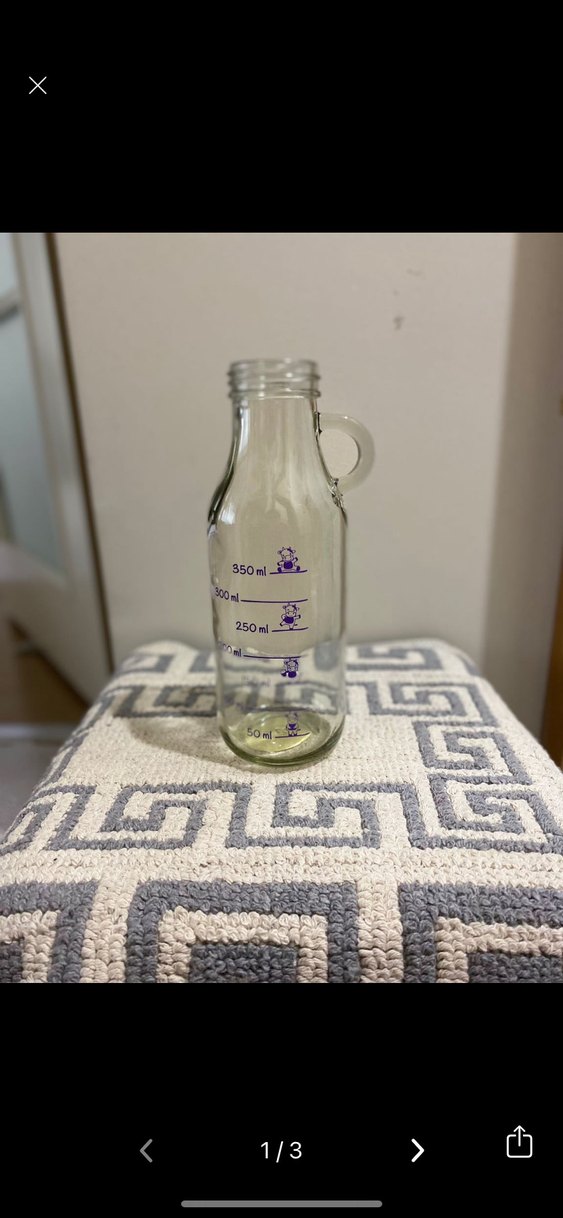 Pastel Mor şişe - Görsel 3