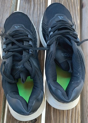 Siyah Erkek Spor Ayakkabı Bağcıkları - Görsel 6