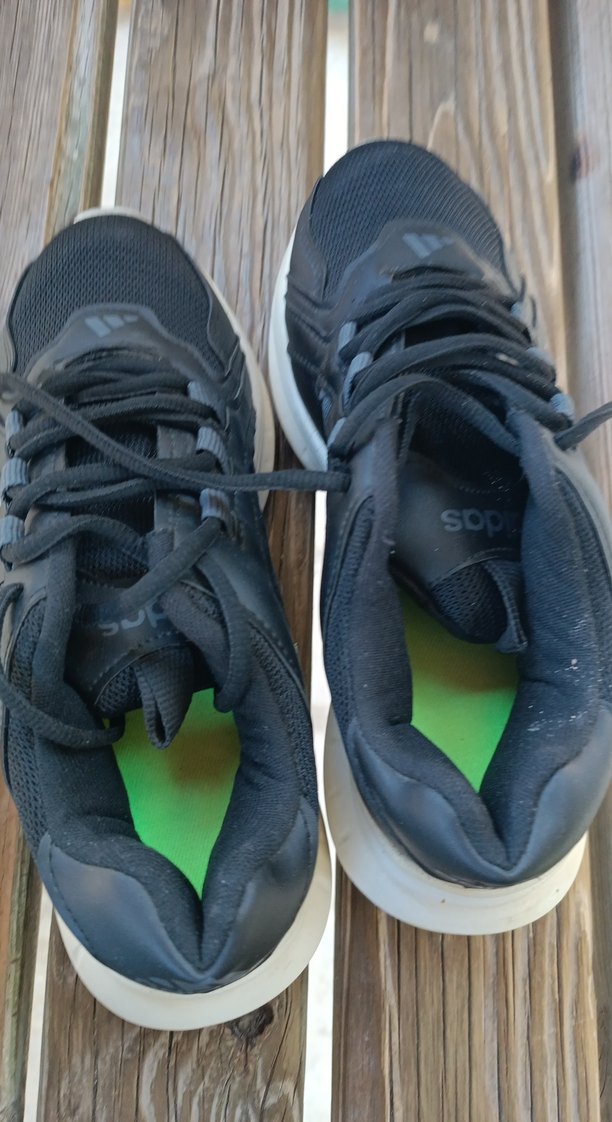 Siyah Erkek Spor Ayakkabı Bağcıkları - Görsel 3