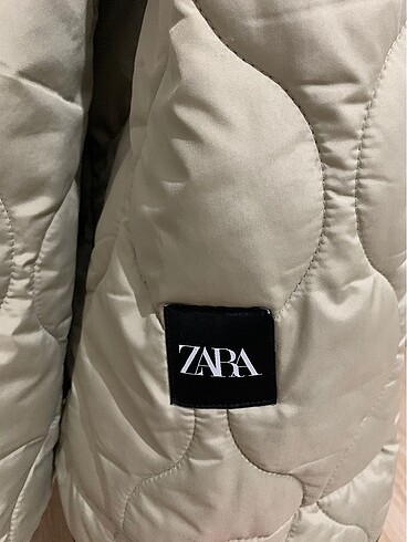 Zara Zara kapitone haki ceket