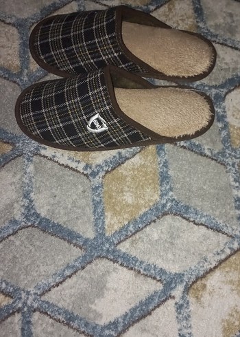 Kahverengi Erkek Ev Terliği - Görsel 2