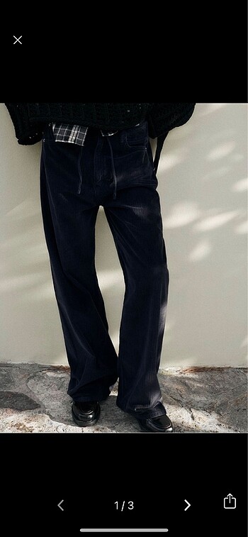 Zara Fitilli Pantolon