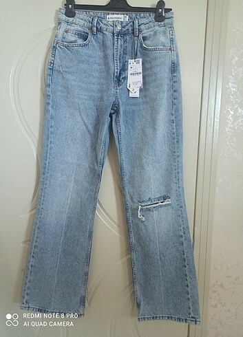 38 Beden Stradivarius jean etiketli