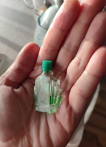 eskilerden antika minyatür kolonya koku şişesi - Görsel 13