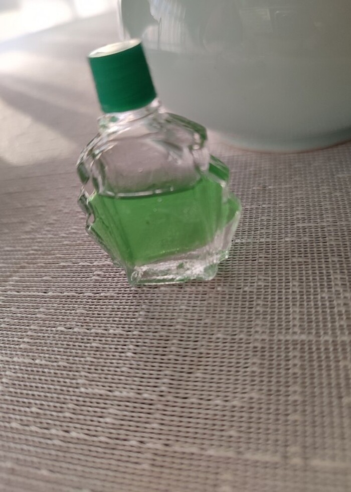 eskilerden antika minyatür kolonya koku şişesi - Görsel 5