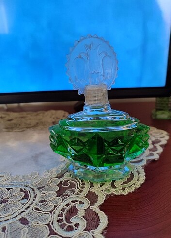 Eskilerden antika kolonya şişesi - Görsel 4