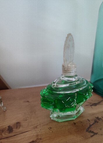 Eskilerden antika kolonya şişesi - Görsel 7