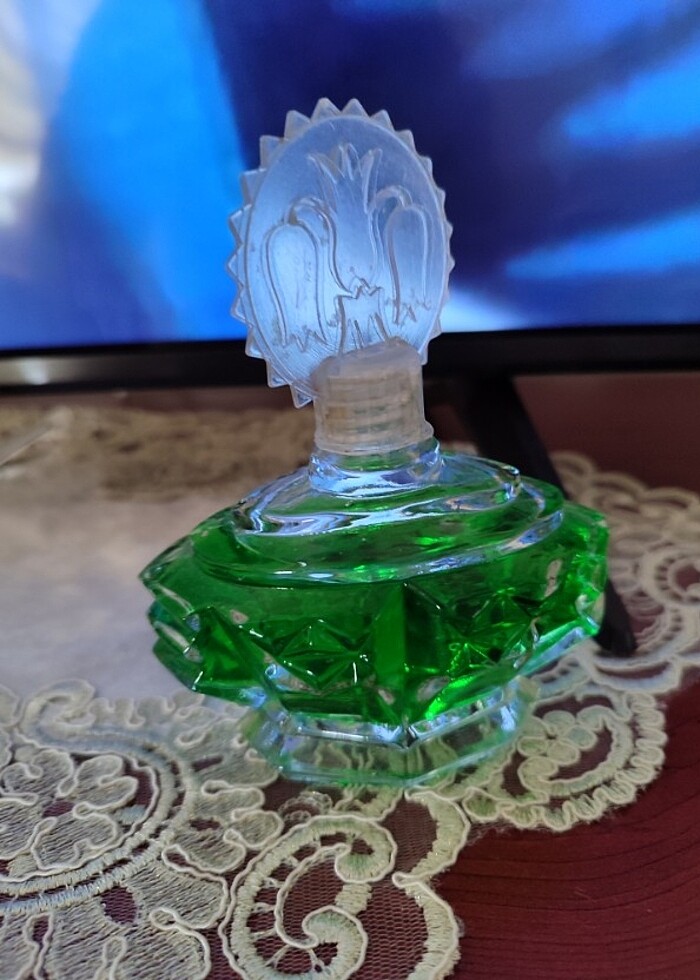 Eskilerden antika kolonya şişesi - Görsel 3