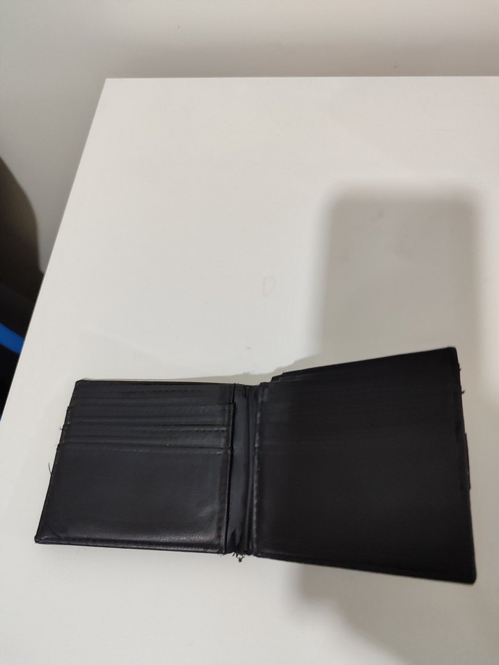 Siyah Baskılı Erkek Cüzdanı - Görsel 5