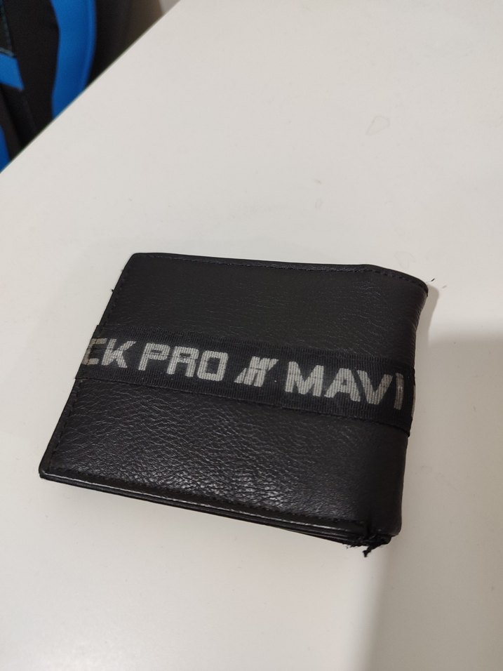 Siyah Baskılı Erkek Cüzdanı - Görsel 3