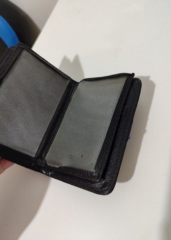 Siyah Lacivert Erkek Cüzdan - Görsel 5