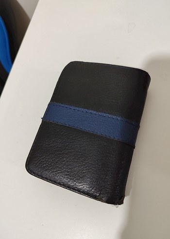 Siyah Lacivert Erkek Cüzdan - Görsel 8