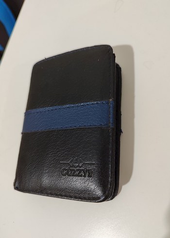 Siyah Lacivert Erkek Cüzdan - Görsel 2