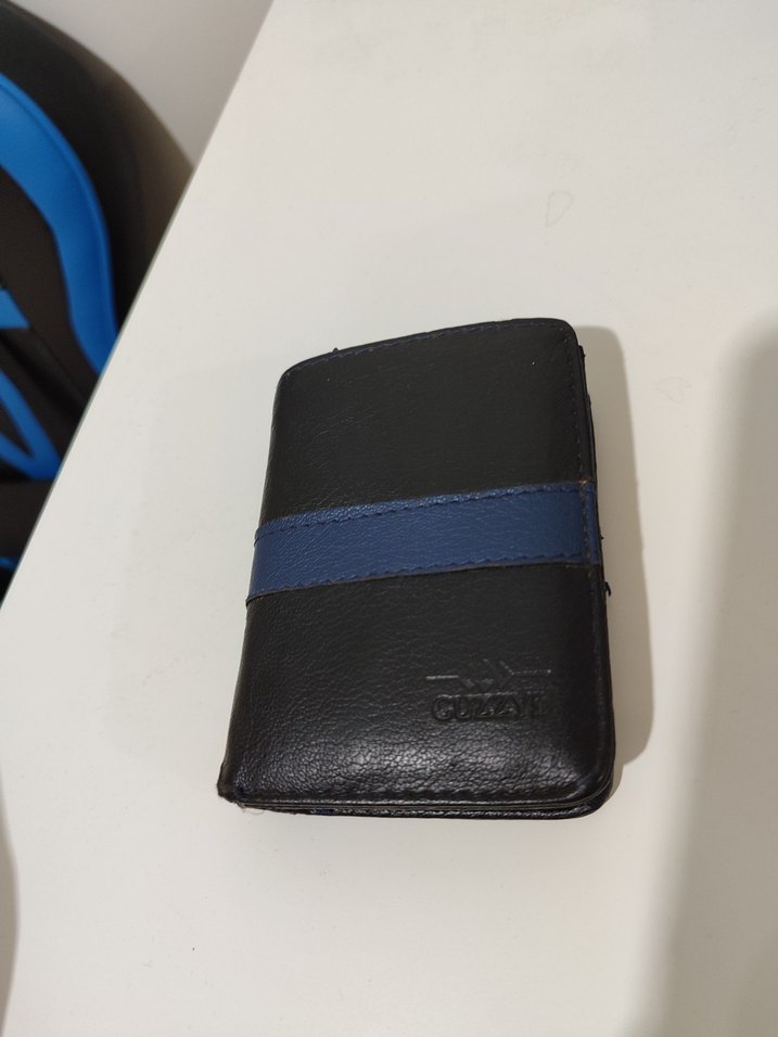 Siyah Lacivert Erkek Cüzdan - Görsel 3