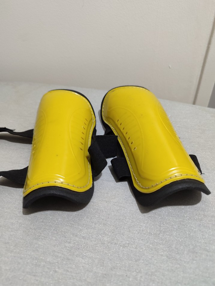 Sarı Motosiklet Dizliği Velcro Bantlı - Görsel 3