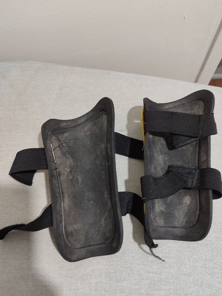 Sarı Motosiklet Dizliği Velcro Bantlı - Görsel 4