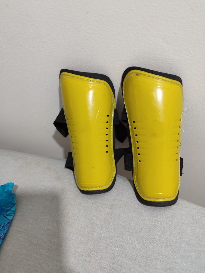 Sarı Motosiklet Dizliği Velcro Bantlı - Görsel 5