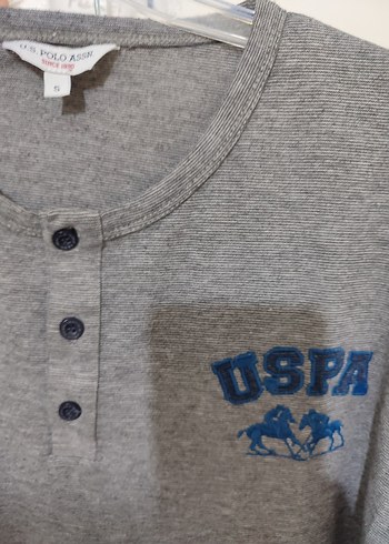 Gri Düğmeli Erkek Pijama Takımı - Görsel 4