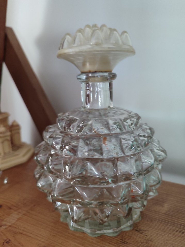 antika eskilerden kolonya şişesi - Görsel 4