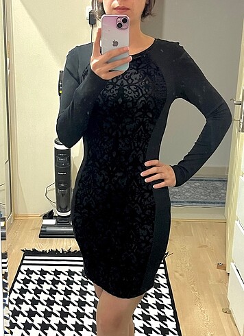 H&m siyah elbise