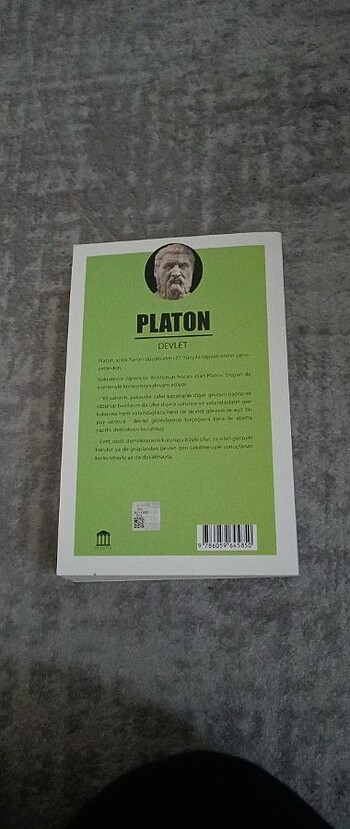  Kitap Platon Devlet
