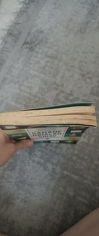Beden Renk Kitap Şahane Hatalar Sınav