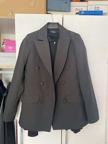 34 Beden siyah Renk Blazer ceket