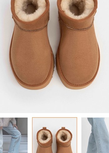 39 Beden camel Renk Ugg ayakkabı
