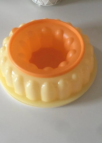 Tupperware Tupperware Pastel Sarı Plastik Kalıp Seti
