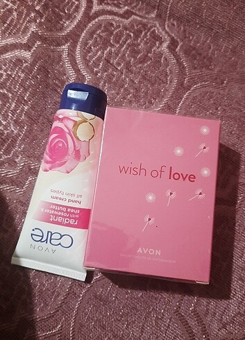 Avon parfüm ve krem 