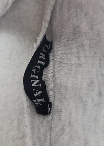 BMW Gri Fermuarlı Erkek Sweatshirt - Görsel 2