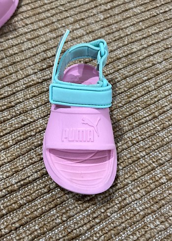 Puma Kız Çocuk Puma Pembe Cırtlı Terlik