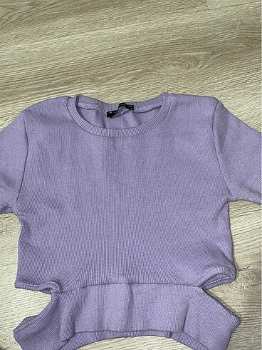 mor crop trendyol