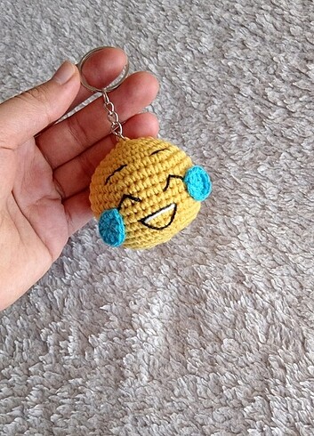 Diğer Amigurumi Emoji Anahtarlık