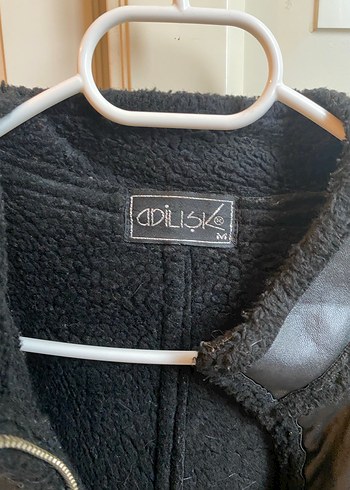 Kadın Siyah Deri Fermuarlı Ceket - Görsel 2