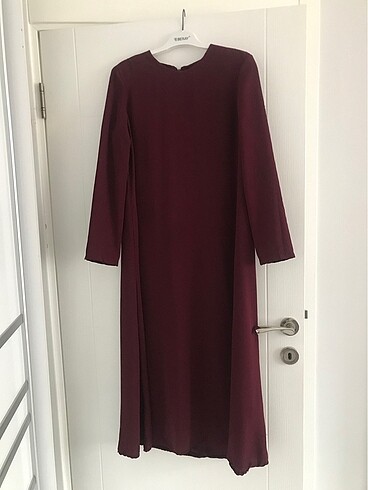Bordo elbise