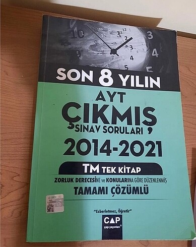 Tyt ayt cap yayınları çıkmış sorular