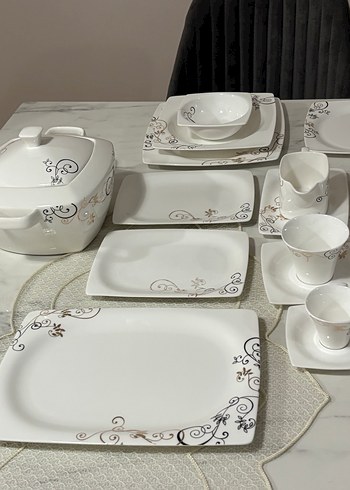 KÜTAHYA 12 kişilik Yemek Takımı - Görsel 2