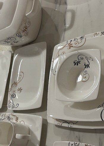 KÜTAHYA 12 kişilik Yemek Takımı - Görsel 5