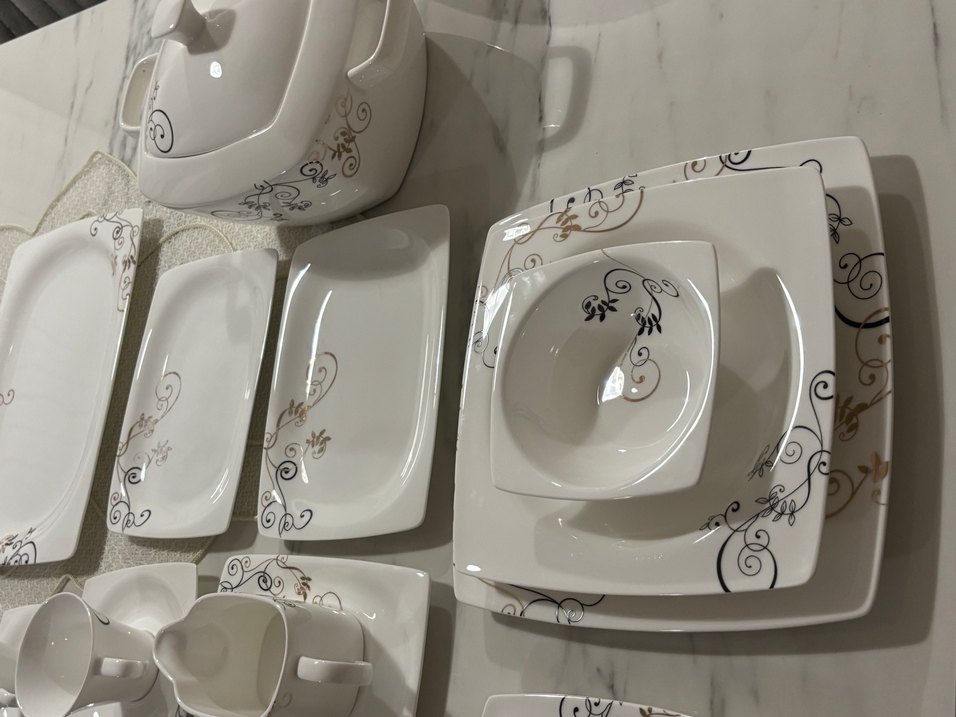 KÜTAHYA 12 kişilik Yemek Takımı - Görsel 5