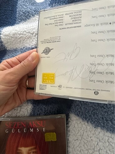 Orijinal sarı bandrol Sezen Aksu cd leri sıfır çizik (adet fiyat - Görsel 6