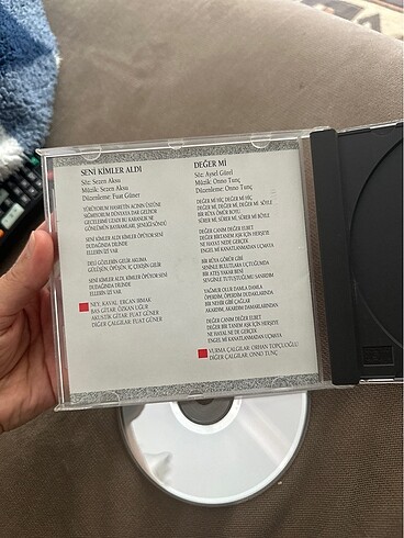 Orijinal sarı bandrol Sezen Aksu cd leri sıfır çizik (adet fiyat - Görsel 3