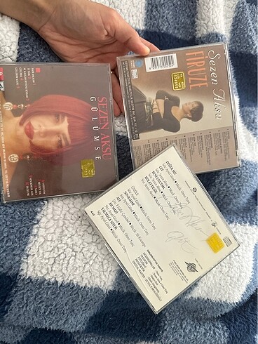 Orijinal sarı bandrol Sezen Aksu cd leri sıfır çizik (adet fiyat - Görsel 5
