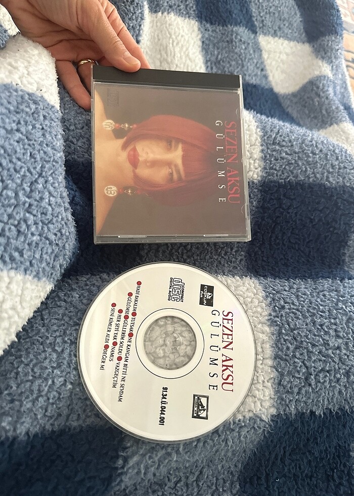 Orijinal sarı bandrol Sezen Aksu cd leri sıfır çizik (adet fiyat - Görsel 4